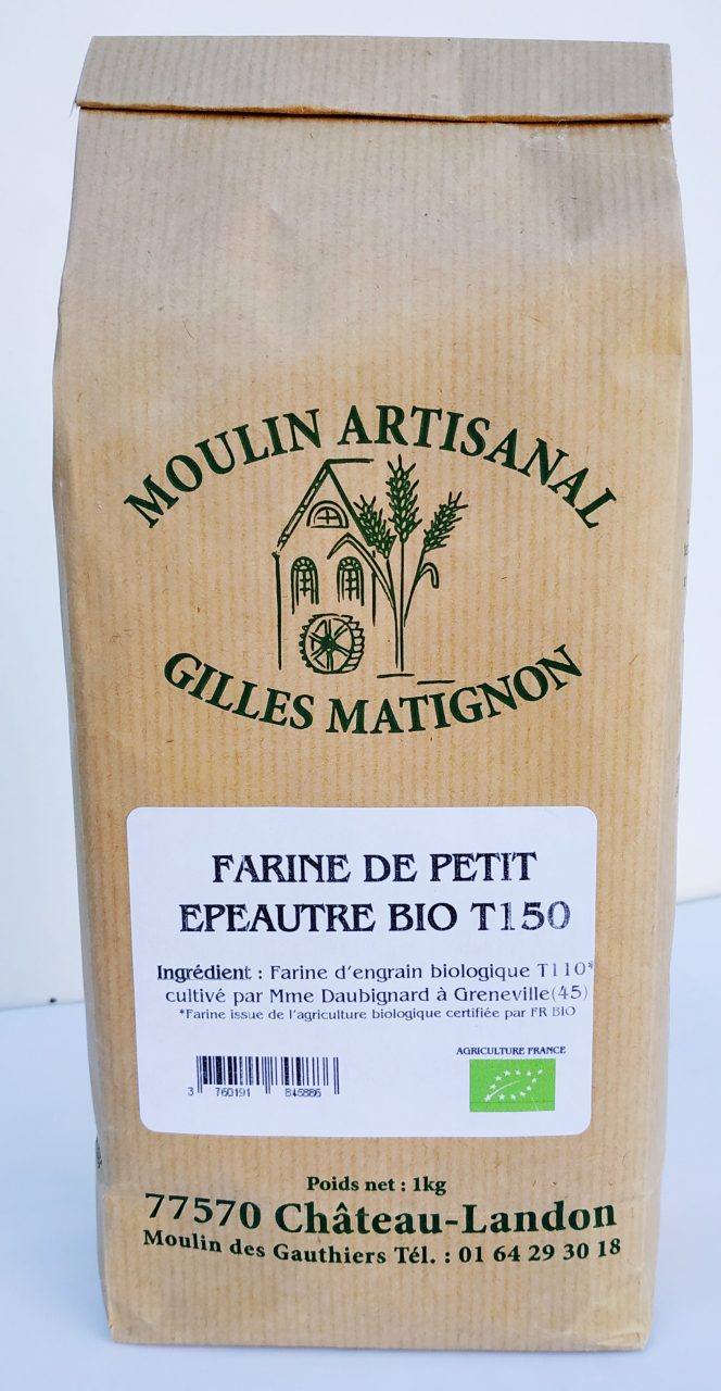 Farine D Engrain T Petit Peautre Kg Kg Moulin Artisanal