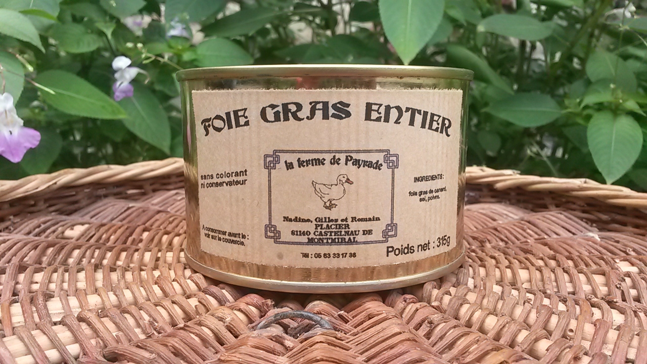 Foie Gras G Bo Te M Tal G La Ferme De Payrade Locavor Fr