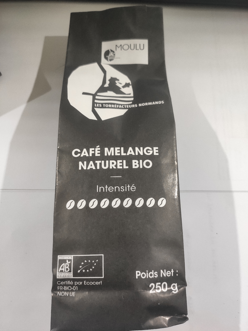 Café mélange naturel bio 250 g La Ferme Des Groseilliers Locavor fr