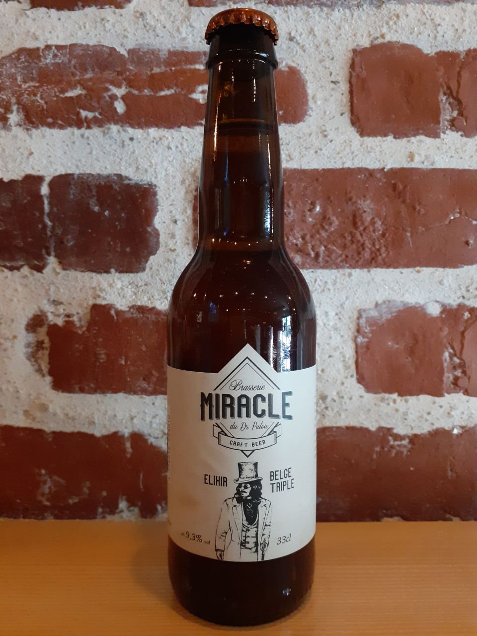 Bière blonde triple elixir 33cl 8 8 33 cl Brasserie Miracle