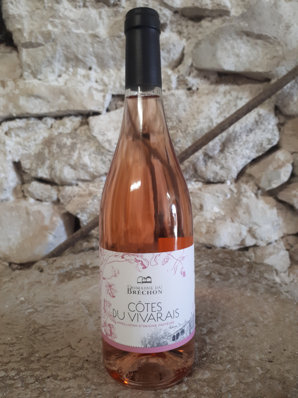 Aop Cotes Du Vivarais Rose Cl Cl Domaine Du Brechon Locavor Fr