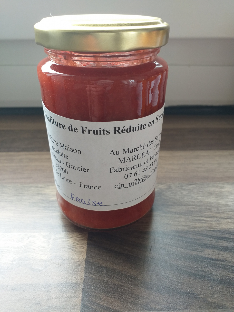 Confiture De Fraises All G E En Sucre G Au March Des Saveurs