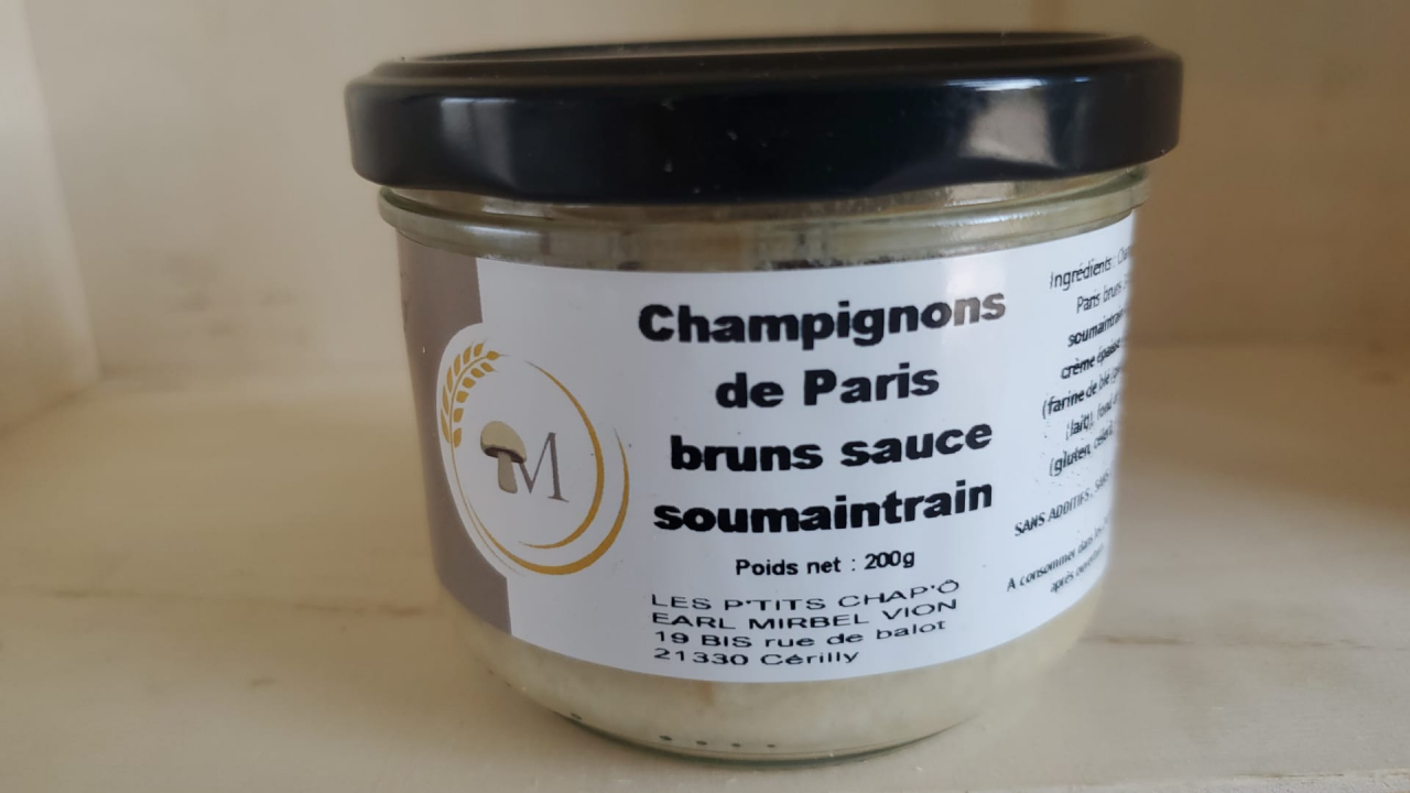 Champignons De Paris Bruns Sauce Soumaintrain G Les P Tits Chap