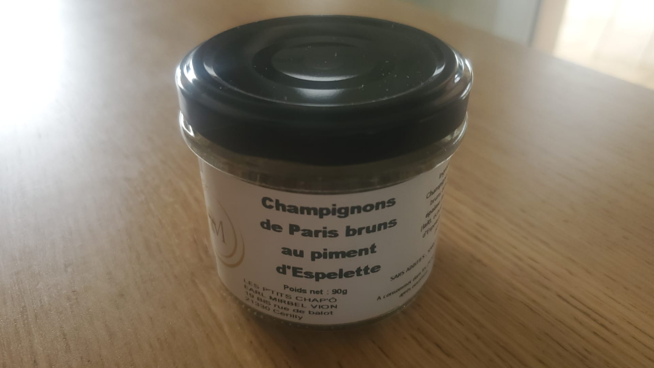 Champignons De Paris Au Piment D Espelette G Les P Tits Chap