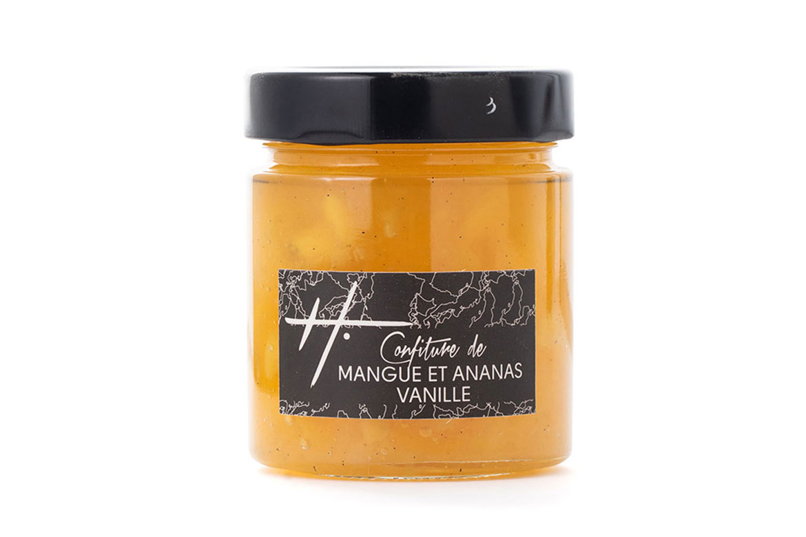 Confiture De Mangue Ananas Vanille G Maison Hirose Locavor Fr