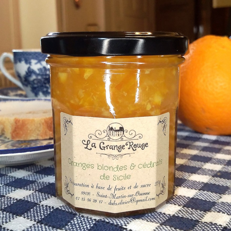 Marmelade D Oranges Blondes C Drat G La Grange Rouge Locavor Fr