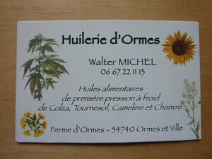 Logo de Huilerie D'ormes