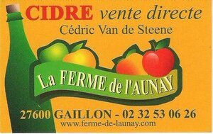 Logo de Ferme De L'aunay