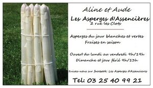 Logo de Les Asperges D'assencières