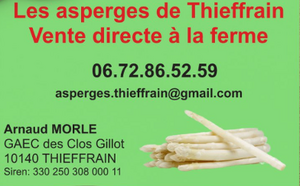 Logo de Asperges Thieffrain, Gaec Clos Gillot