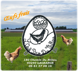 Logo de L' Oeuf Bio Du Hillau