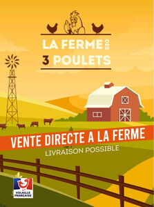 Logo de La Ferme Des 3 Poulets
