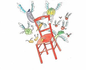 Logo de Les Légumes De La Chaise Rouge