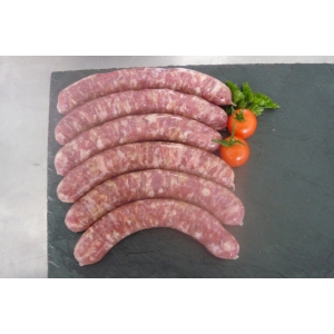 Saucisses à griller aux oignons 1kg