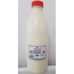Lait frais entier bio 1 litre