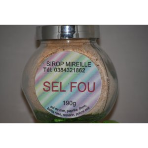 Sel fou pot de 190gr