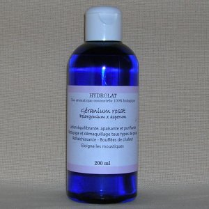 Hydrolat de Géranium rosat bio
