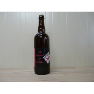 Biere ambrée 75cl : la free-pouille