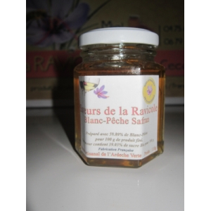 Blanc pêche au safran