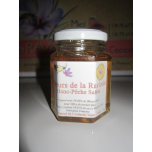 Blanc pêche au safran