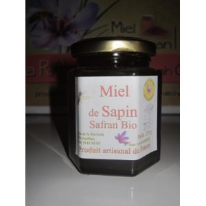 Miel de sapin au safran