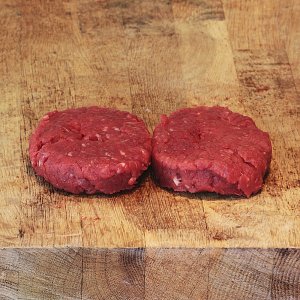 Galettes de boeuf  assaisonnee x2