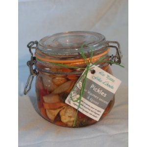Pickles aux légumes anciens et épices doux