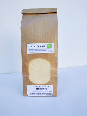 Farine complète de maïs bio  par 2 kg