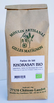 Farine de blé khorasan t150 cond.1 kg