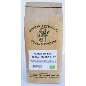 Farine d'engrain t150 petit épeautre par 2 kg
