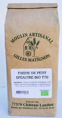 Farine d'engrain t70 petit épeautre, 5 kg