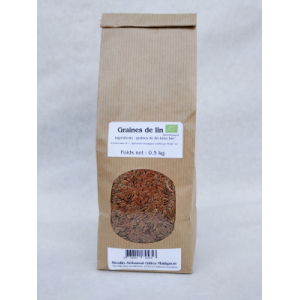 Graines de lin brun bio