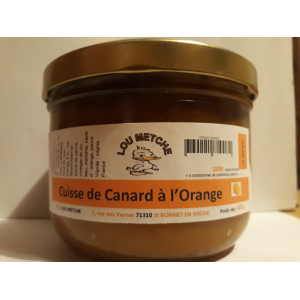 Terrine de canard à l'orange