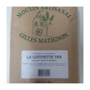 La gâtinette farine de blé t65 2 kg