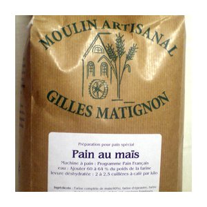 Mixe pain au maïs par 5 kg