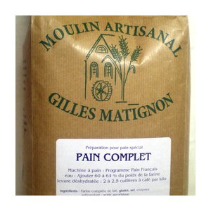 Mixe pain complet par 2 kg