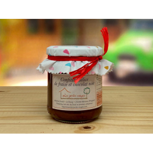 Délice fraise chocolat noir