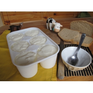 Faisselles mi-chèvre par 6