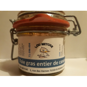 Foie gras entier canard 180g conserve