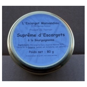 Suprême d'escargots à la bourguignonne