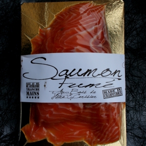 Saumon fumé au bois de hêtre & cerisier