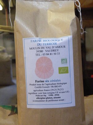 Farine biologique six céréales 1kg