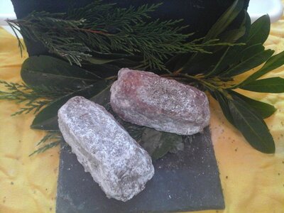 Lot de 2 pavés (nature+fumé)