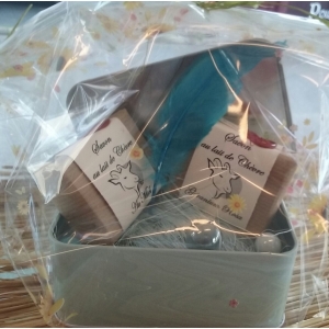 Coffret 2 savons au lait de chèvre