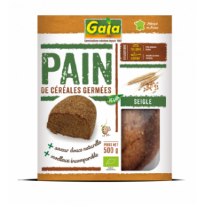 Pain de céréales germées - seigle