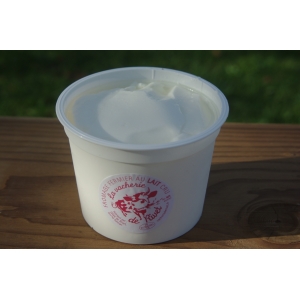 Faisselle au lait cru