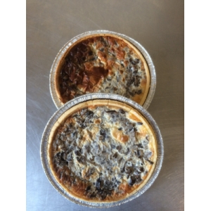 Quiche aux pleurotes & trompettes
