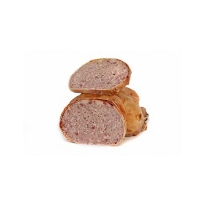 Porcelet de lait cuit et farci tranché 400g