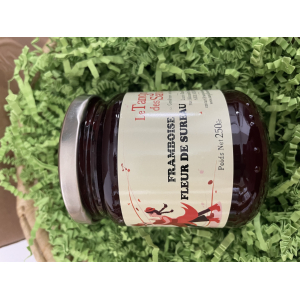 Confiture framboises sureau