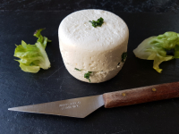 Chèvre fermier frais  ciboulette